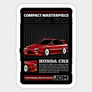 CRX Nostalgia Sticker